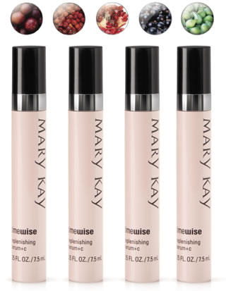 TimeWise® Replenishing Serum+C® is rich in beneficial vitamin C.