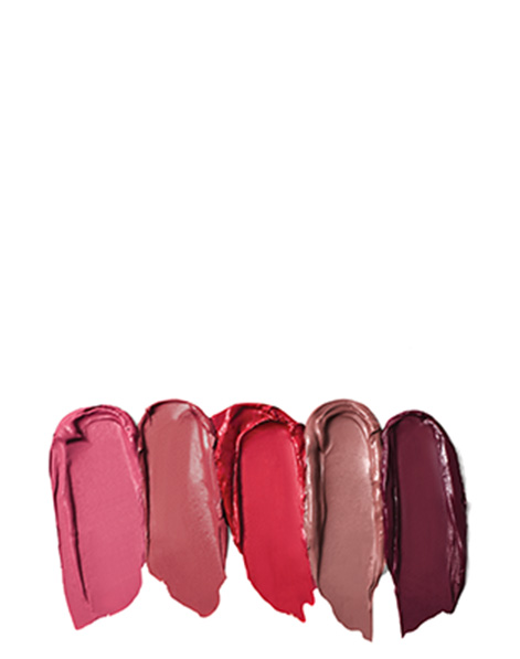 New Mary Kay Gel Semi-Matte Lipstick shade rubs against white background.