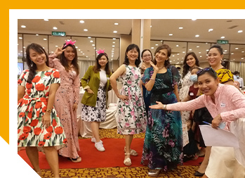 Image of group of women smiling