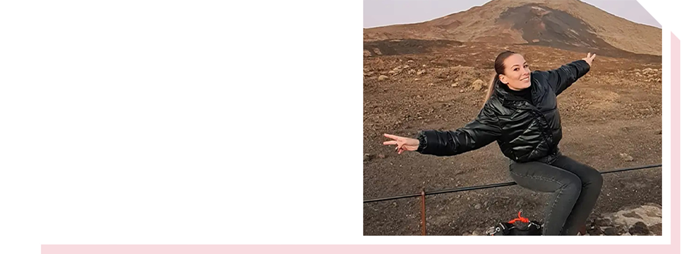 Image of woman in jacket outside