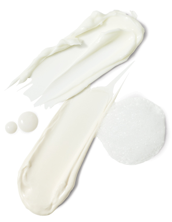 Luxurious textures of various Mary Kay skin care products