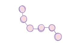 An illustration of a molecular structure that represents a peptide