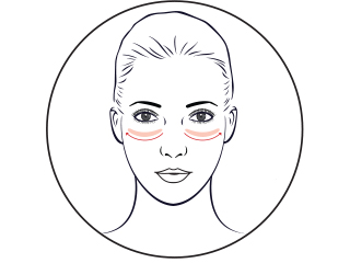 Learn how and where to apply NEW Undereye Corrector from Mary Kay.