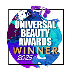 Universal Beauty Awards Badge 2025 Gold